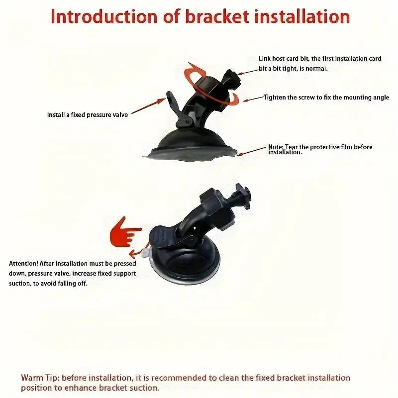 Car 5.08 cm Four-Recording HD Night Vision 4-Lens Driving Recorder Car Front and Rear Left and Right