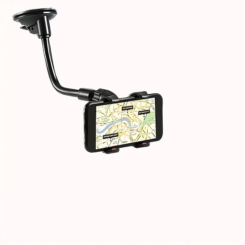 1pc Multi Functional Adjustable Steering Flexible Gooseneck Suction Cup Car Phone Holder Instr