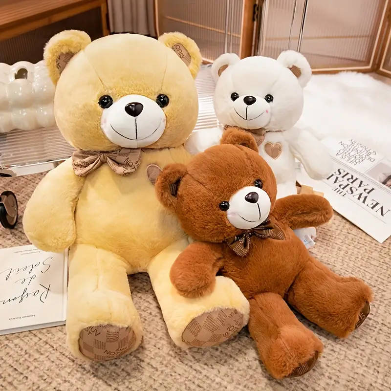 Teddy Bear Stuffed Animal Toy Light Brown