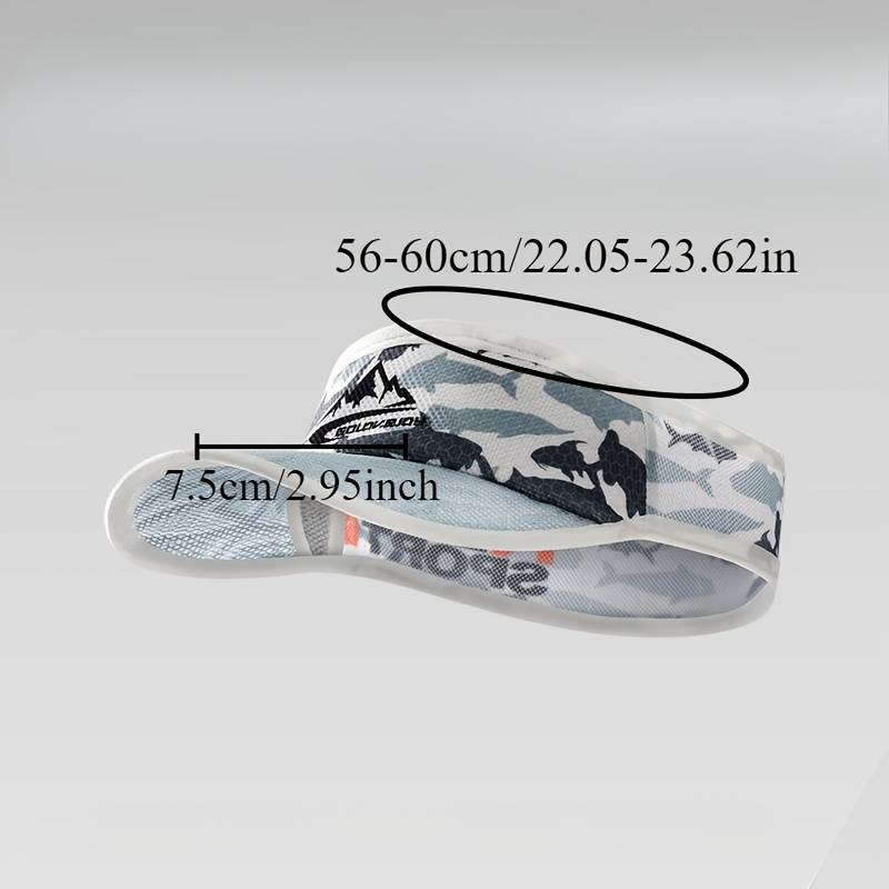 1pc Breathable Camouflage Fishing Hat Sun Protection Sweat-Absorbing Quick-Drying Ideal for R
