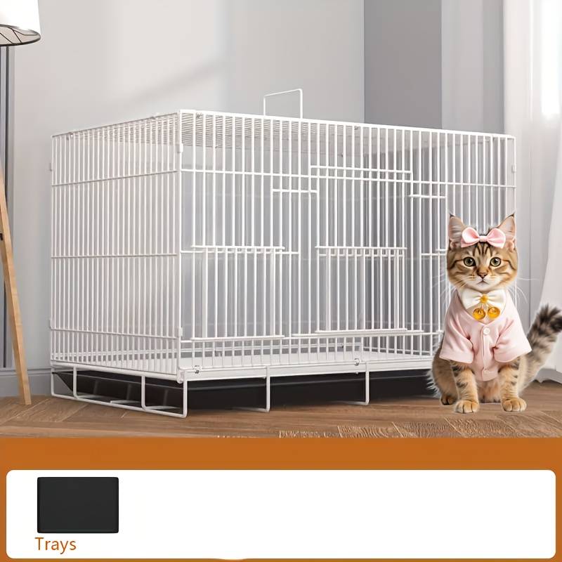 1pc Black Pet Cage