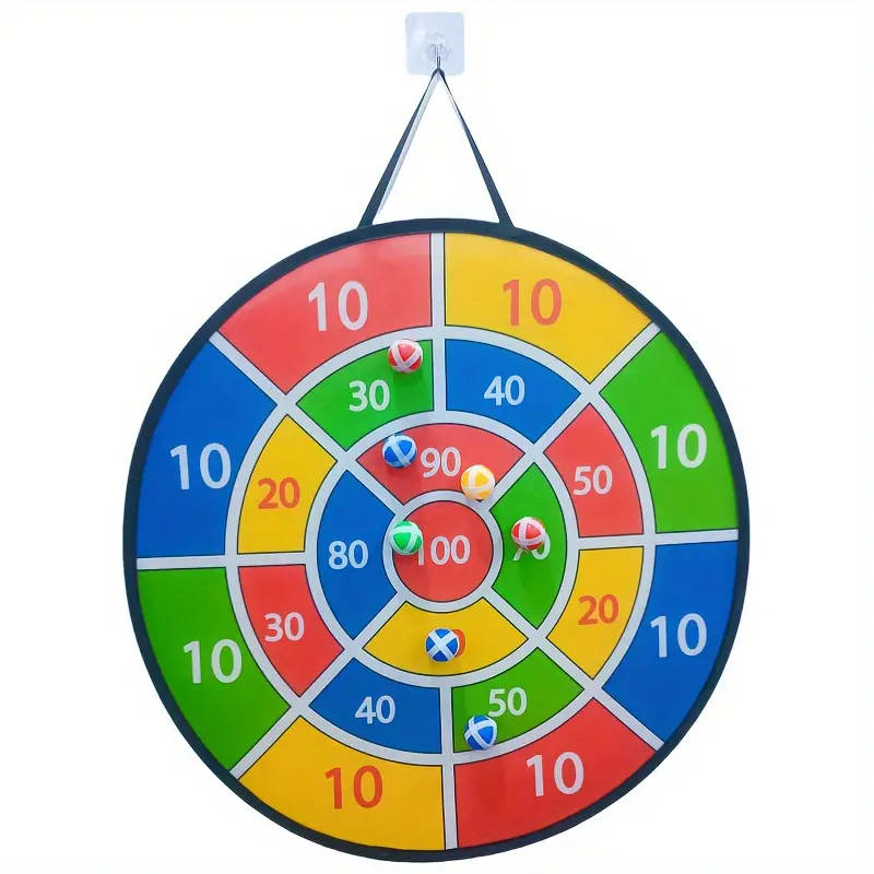 1pc Children's Darts Target Sticky Balls Parent-Child Interaction 6balls