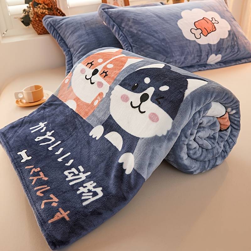 1ps Blanket Color Puppy size 180x200cm