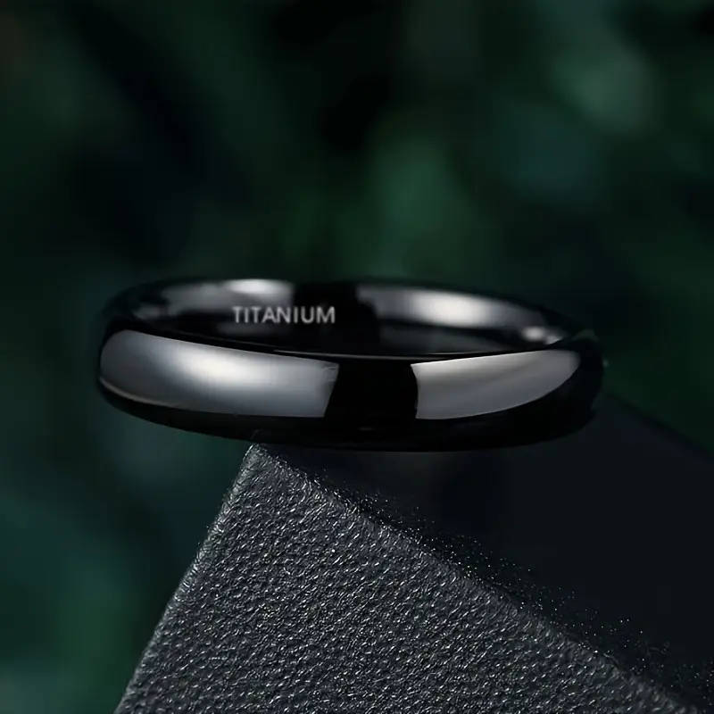 Titanium Stainless Band Ring