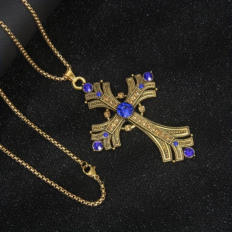 1 Piece Red Jesus Theme Pendant