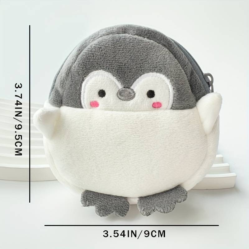 1pc A Cute Plush Coin Purse That Can Hold Lipstick And Bank Cards Perfect for Everyday Storage And