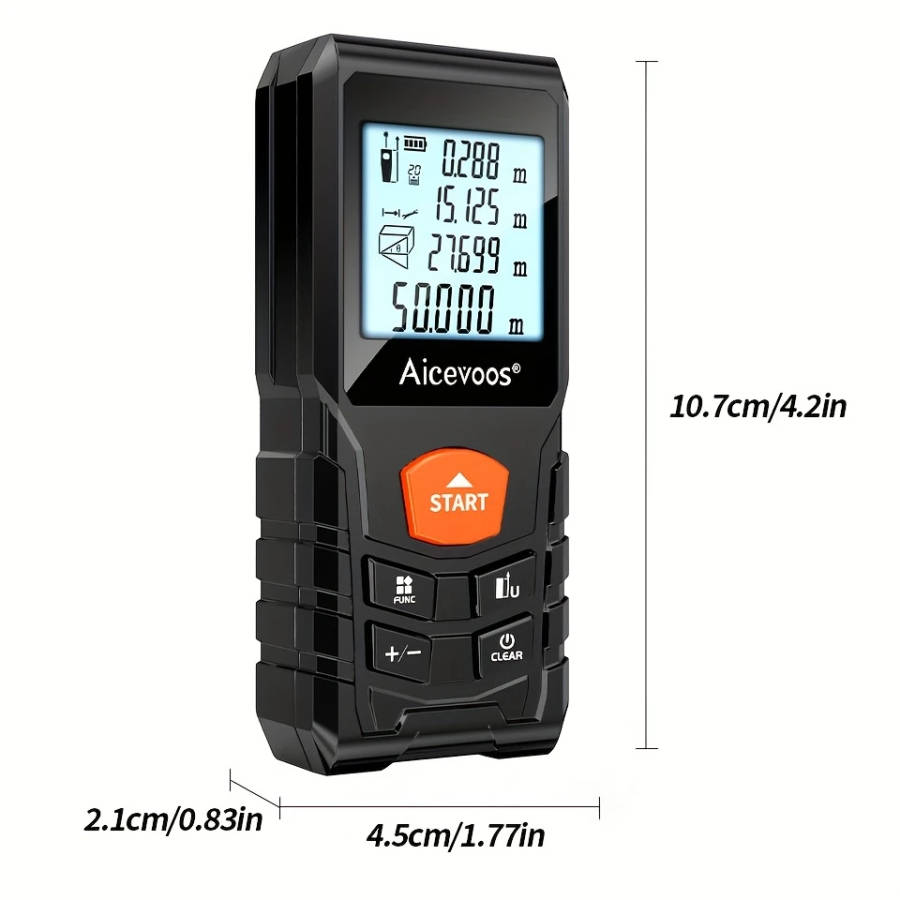 1pc High Accuracy Laser Distance Meter 70m Electronic Ruler Laser Measure Battery Power