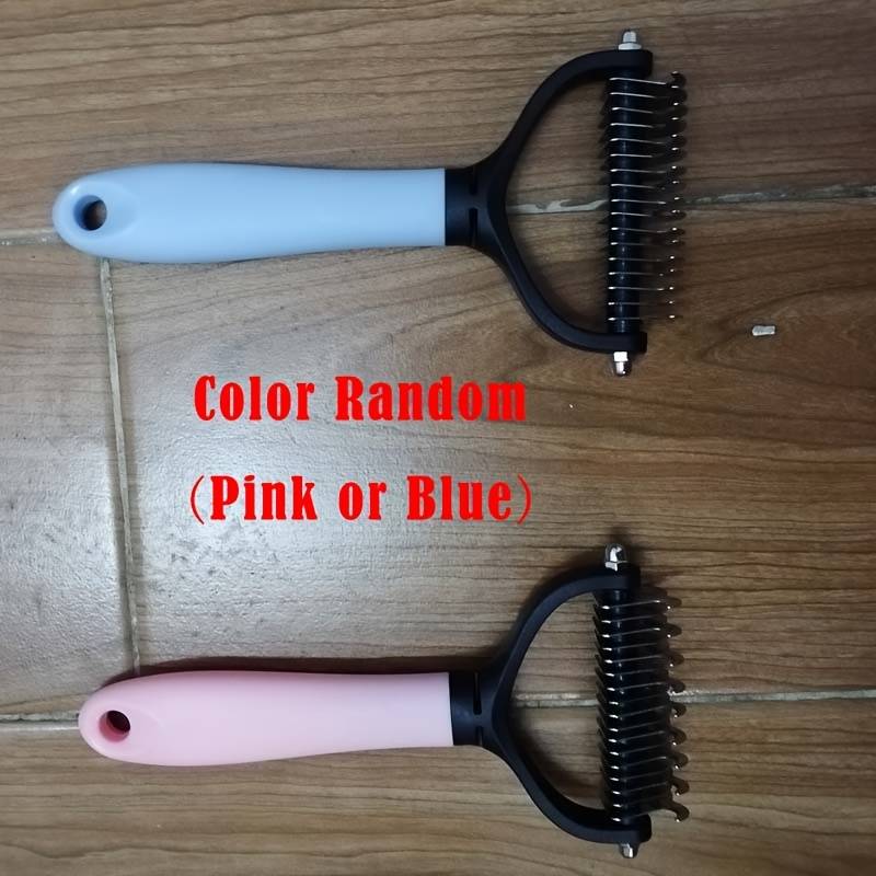 1pc Random Pink, Blue Pet Comb