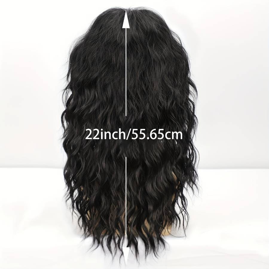 1Pc Black Fashion Design Wig