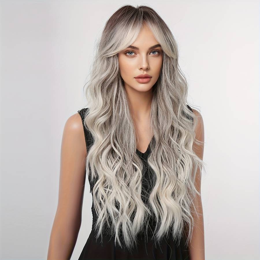1Pc Mixed Color 66.04cm Fashion Design Wig