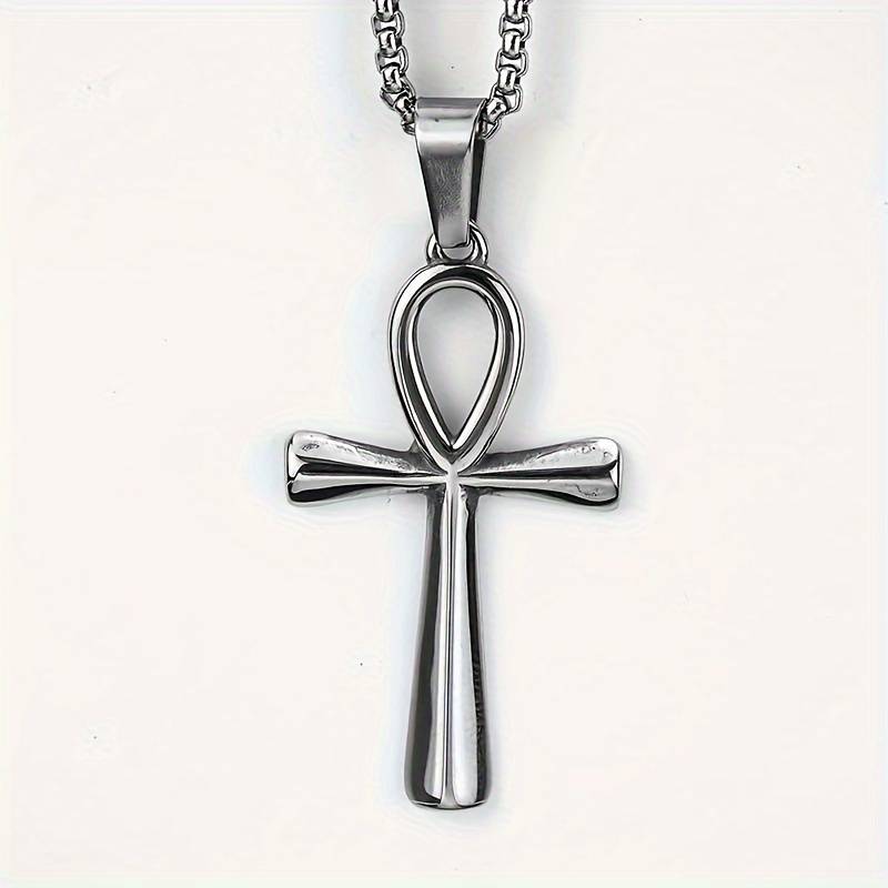 1 Piece Silvery Jesus Theme Pendant