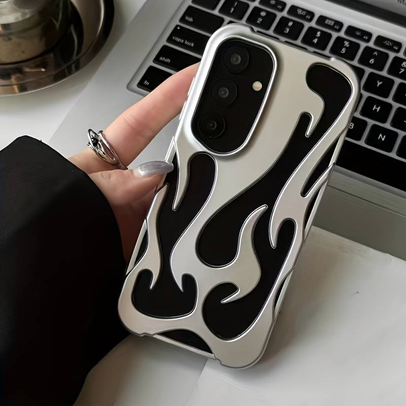 1pc  silvery  For Samsung Galaxy S22 Ultra 5G Phone Cases