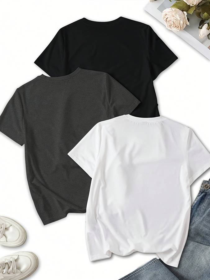 Womens T Shirt Color Mixed Color Sizes