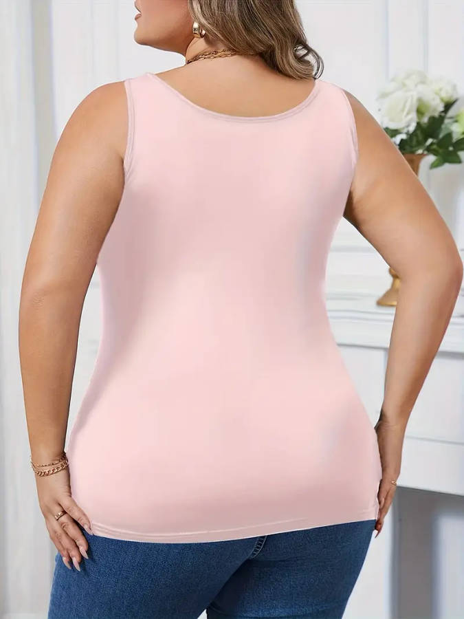 6-Piece Plus Size Women's Tank Top Set XL