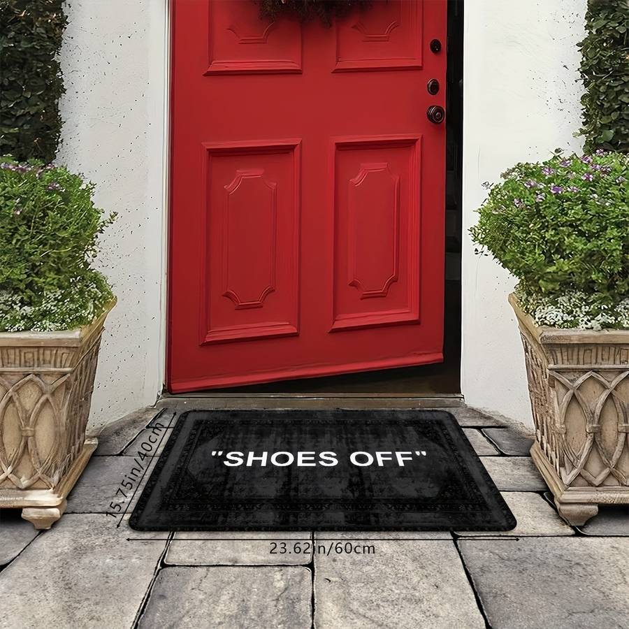 1Pc Back 19.69x31.50inch 50x80cm Floor Mat