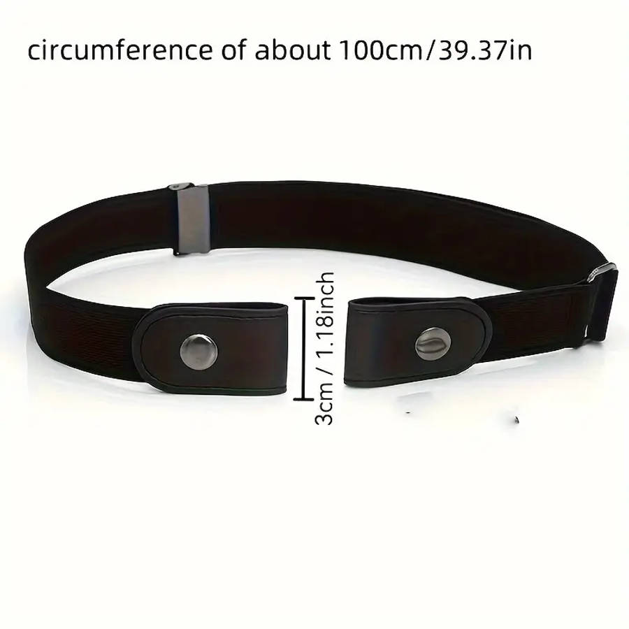 No Buckle Stretch Belt for Women Comfortable Invisible Waistband