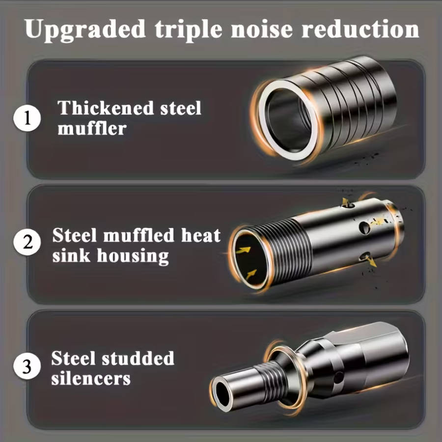 1 Set Multi-Function Mini Nail Gun, 5-Speed Adjustable Household Tool