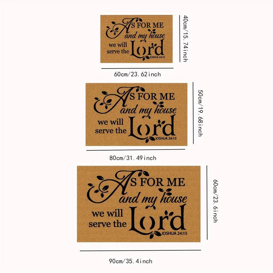 1Pc 19.69x31.50inch 50x80cm Floor Mat