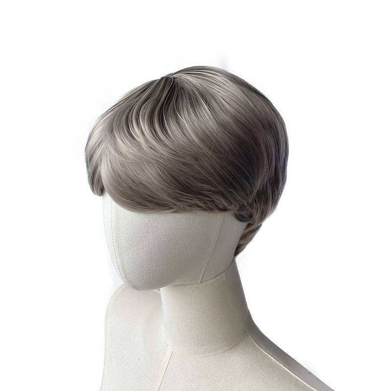 1Pc Light Brown 10.16cm Fashion Design Wig