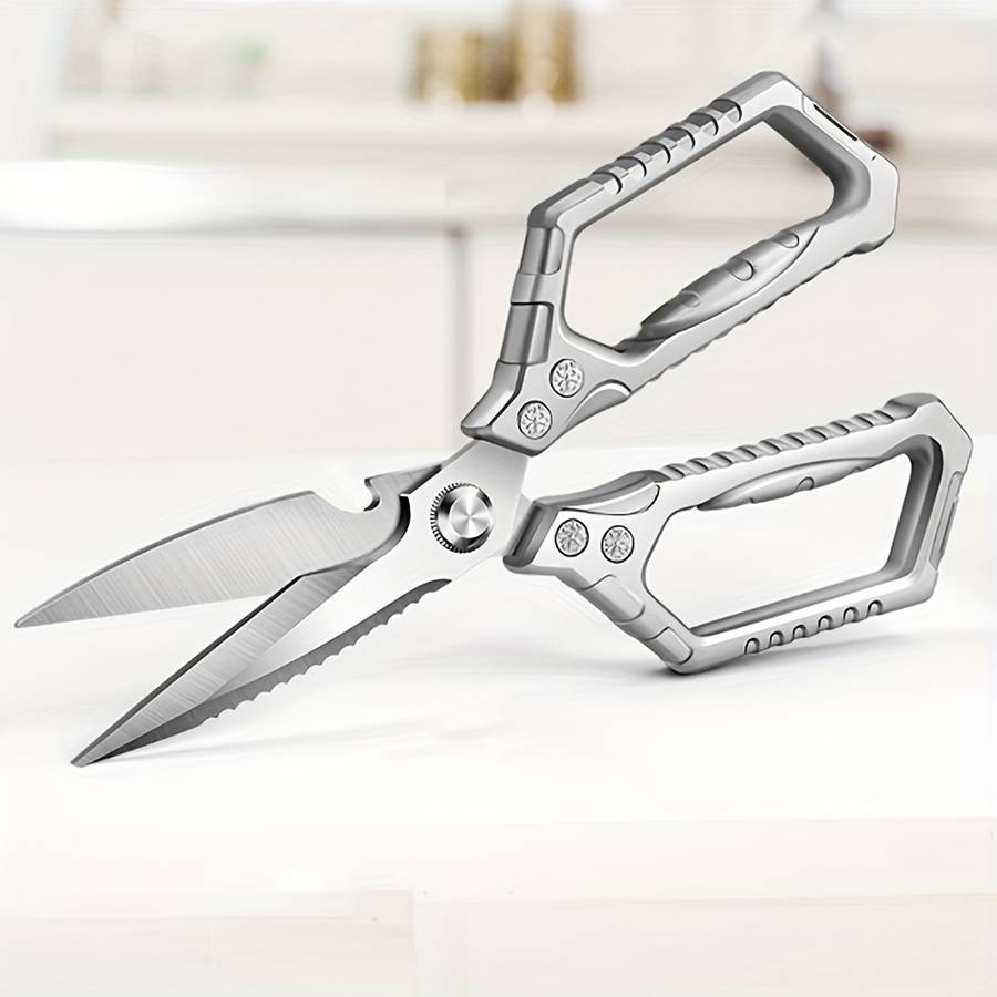1 Pack Heavy Duty Stainless Steel Kitchen Scissors