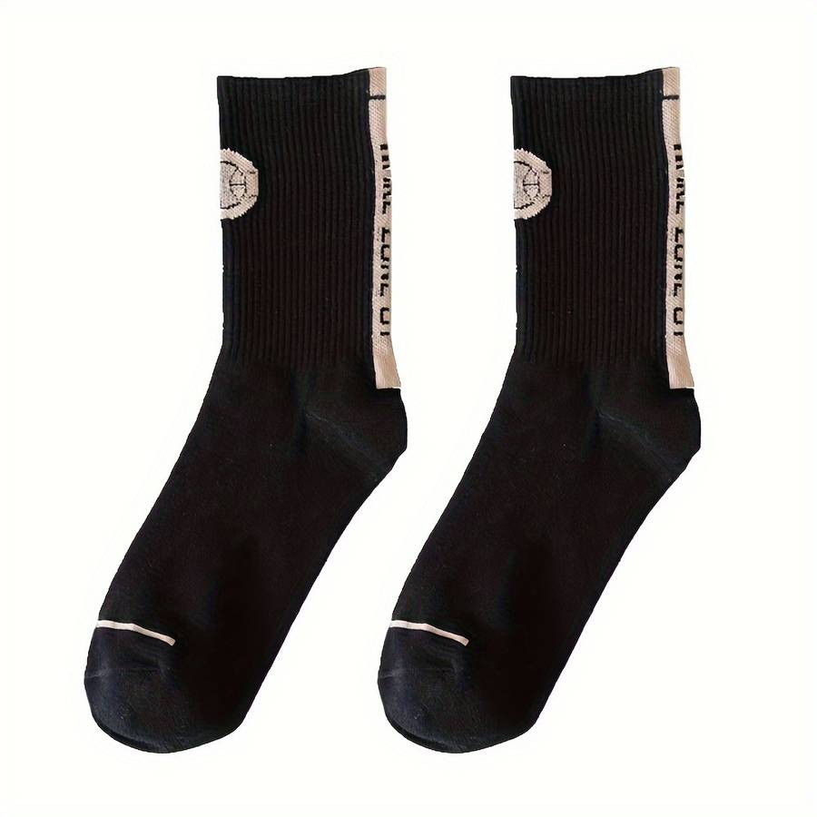 1 Pair Yellow Asian One Size Socks