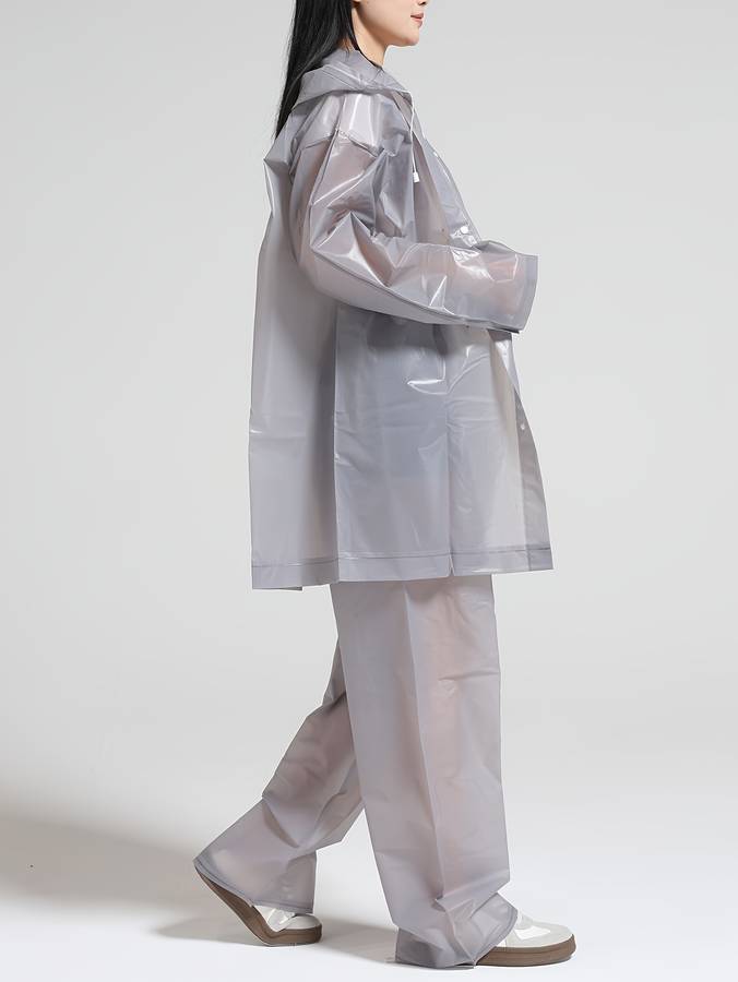 Raincoat Dark Gray Size Onesize