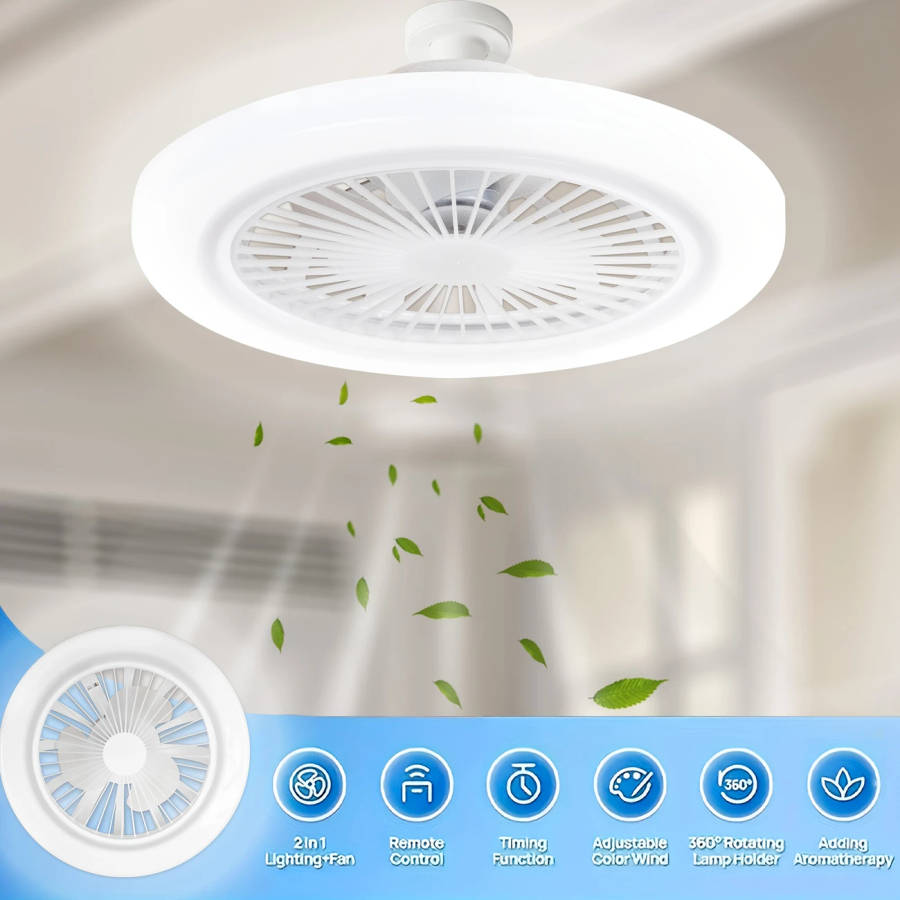 Ceiling Fan Light With Remote Control