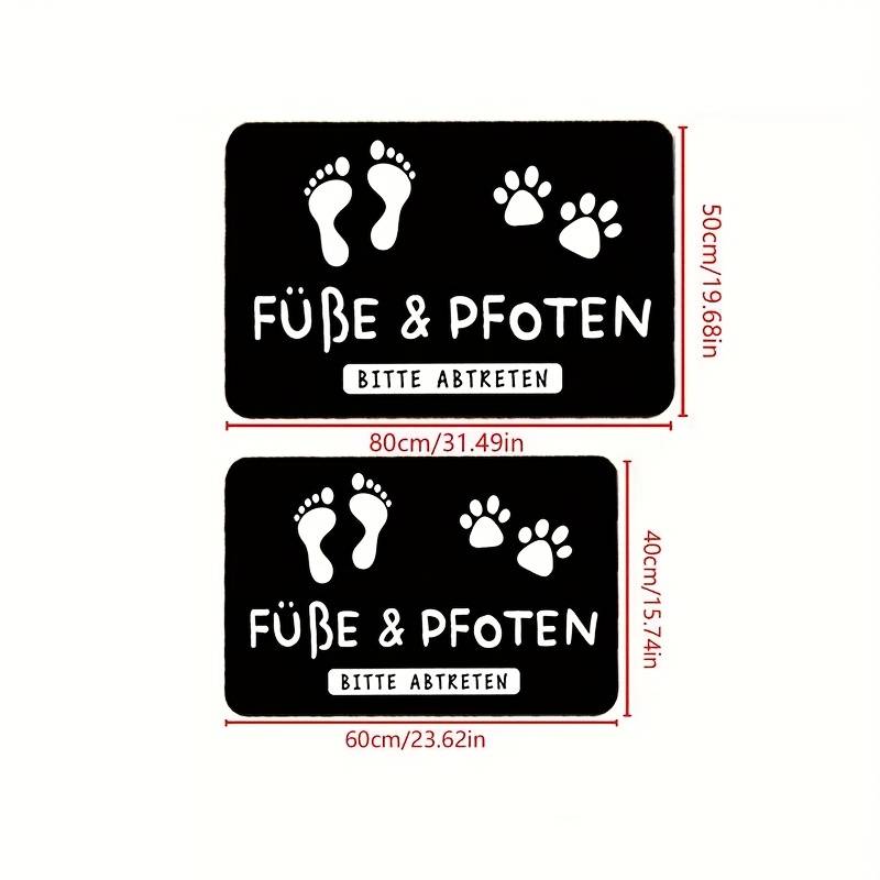 1Pc 40x60cm 15.74x23.62inch Floor Mat