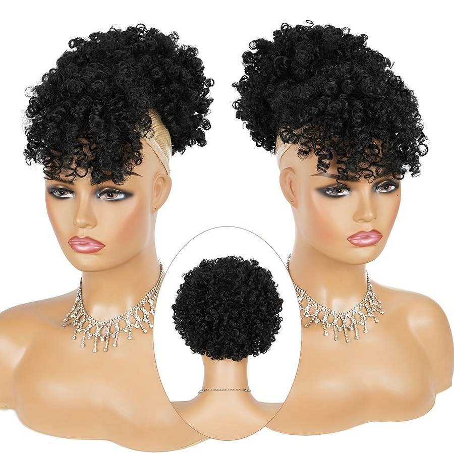 1Pc 1B 30.48cm Fashion Design Wig