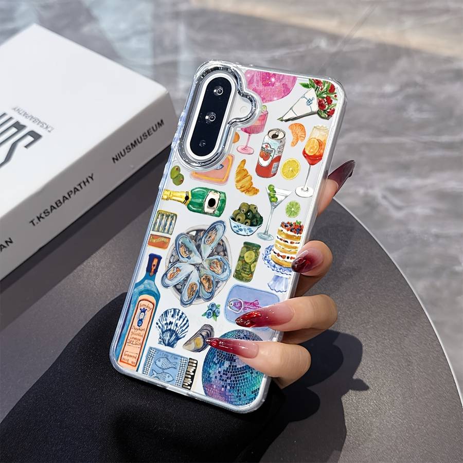 1Ps Mixed Color 1 For Samsung Galaxy A06 Phone Cases