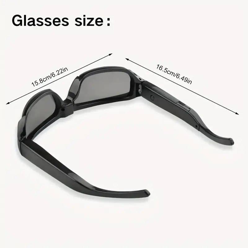 Smart Wearable Video Glasses For Sports And Meetings