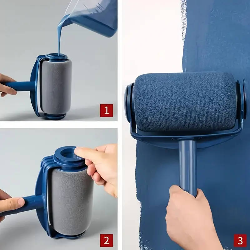 7-Inch Paint Roller With Telescoping Handle