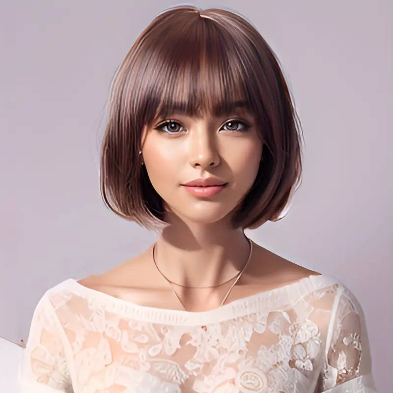 Wig With Bangs