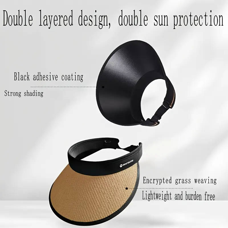 Foldable Sun Hat Beige
