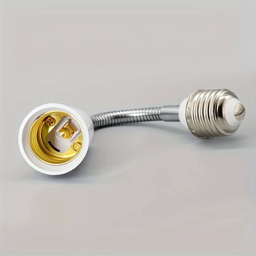1pc E27 Door and Window Adapter 85-285V 30cm Converter Lamp Interrupter Base Converter with Lighting