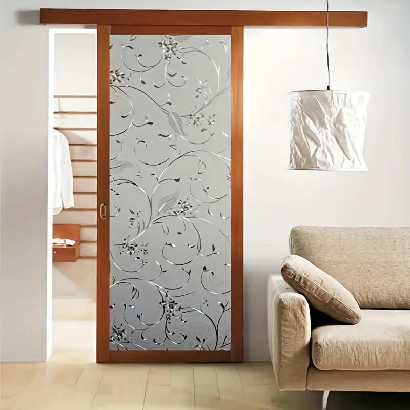 1 x Classic Frosted Vine Window Film