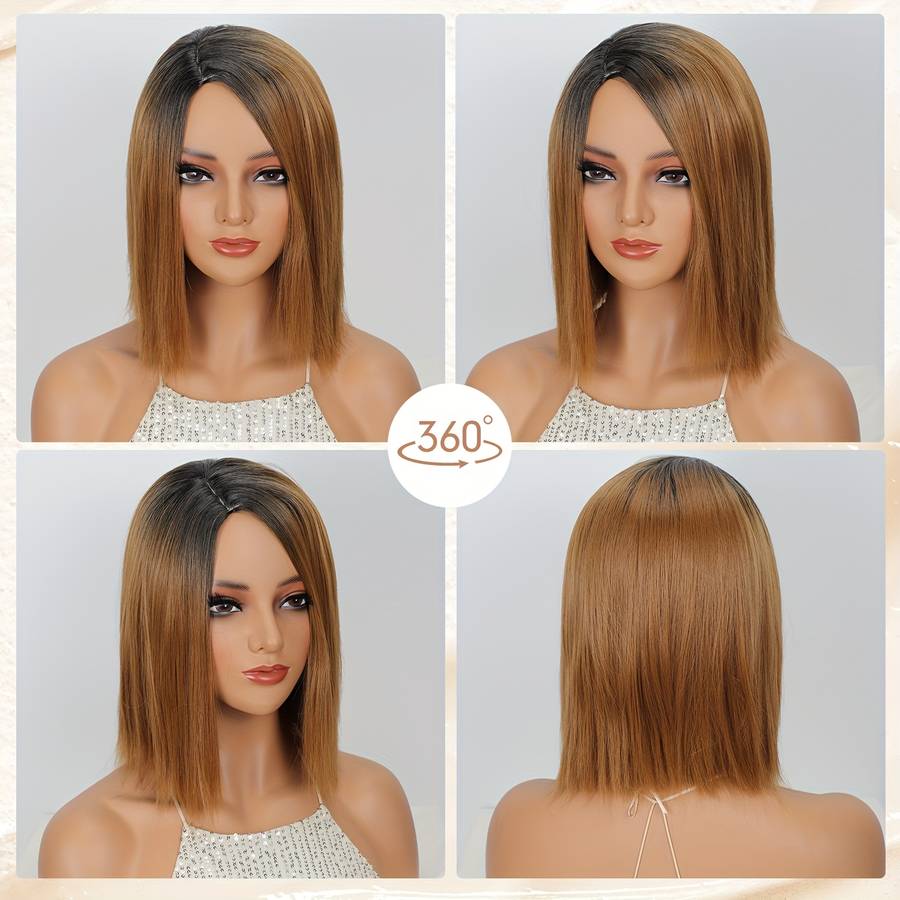 1Pc Mixed Color 30.48cm Fashion Design Wig