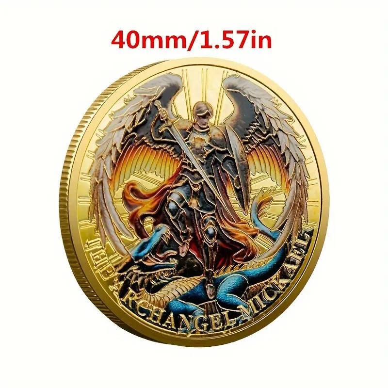 Angel Knight Michael Collectible 40MM Coin