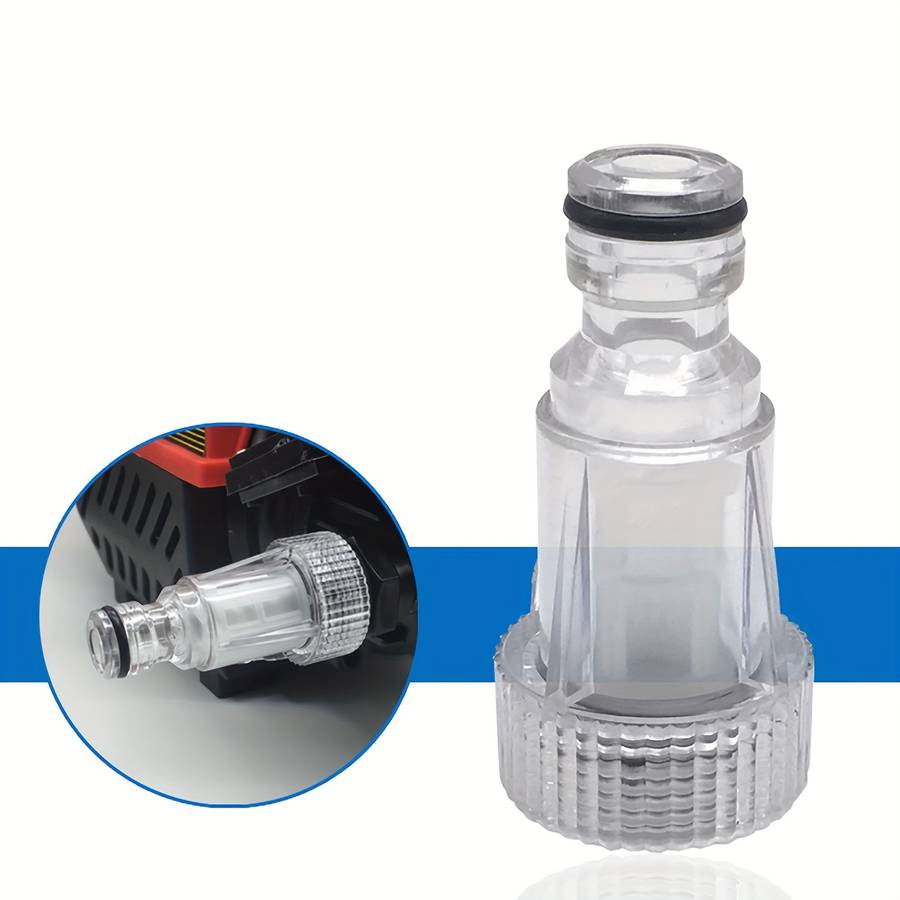 2Pcs Versatile High Pressure Plastic Water Washer Filter Nozzle