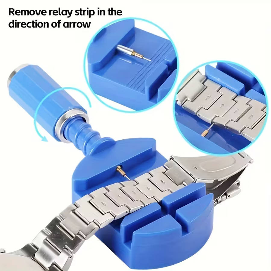 147pcs Complete Watch Repair Tool Kit