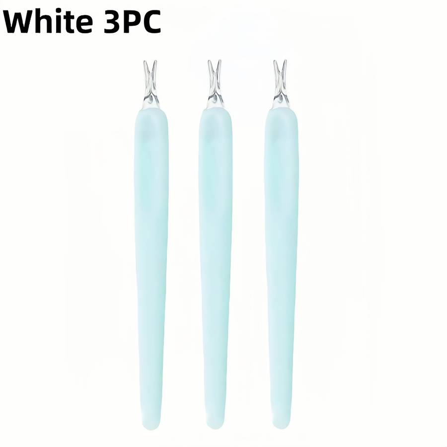 3pcs Professional Cuticle Trimmer Cuticle Pusher Cuticle Knife Practical Nail Clipper for Re