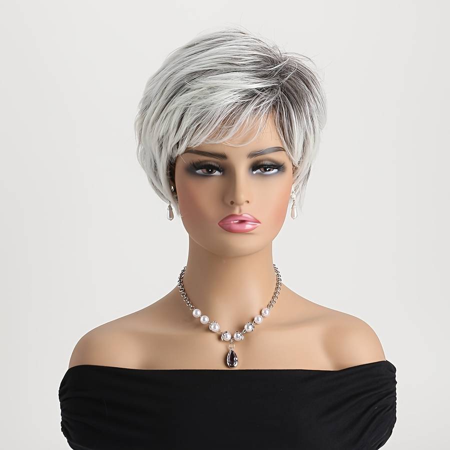 1Pc Mixed Color 25.4cm Fashion Design Wig
