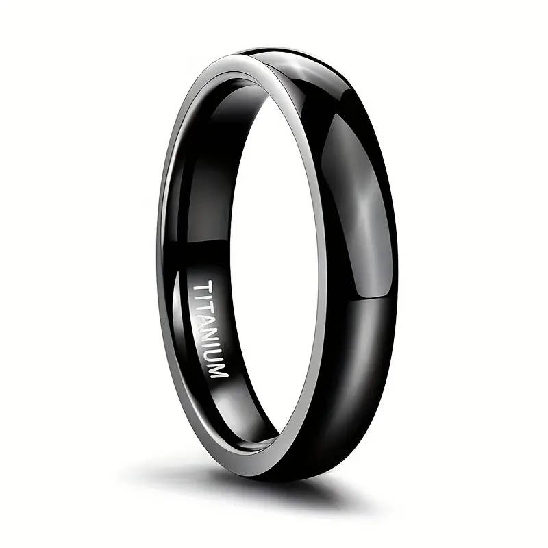 Titanium Stainless Band Ring