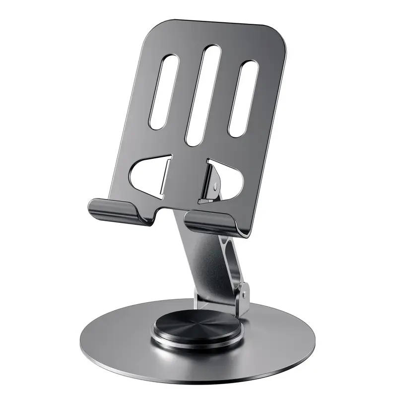 All-metal 360-degree rotating pressure-reducing universal stand suitable for mobile phones and table