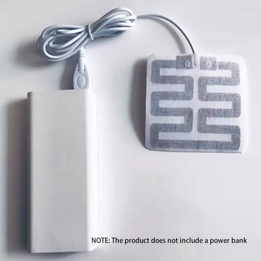 1pc Versatile 5V 5W USB Heating Pad Compact Graphene Electric Heater for Insulated Boxes