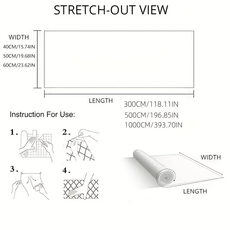 1PC Wall StickersMountain River Water WhiteLength 3 Meterss X Width  23.62 Inches