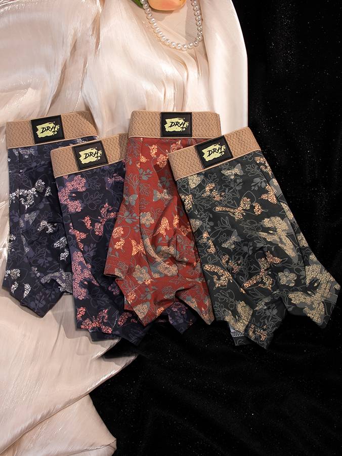 Mens Underwear Color 4Pcsrandom Color Sizexl