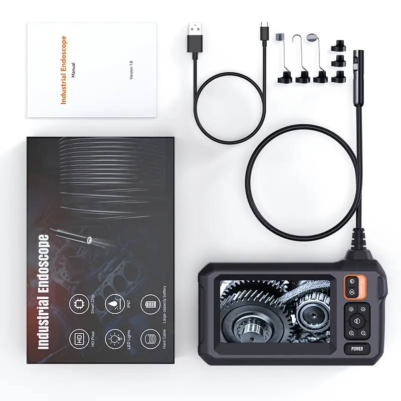 INSKAM 4.3" IPS LCD Screen Industrial 1M Endoscope
