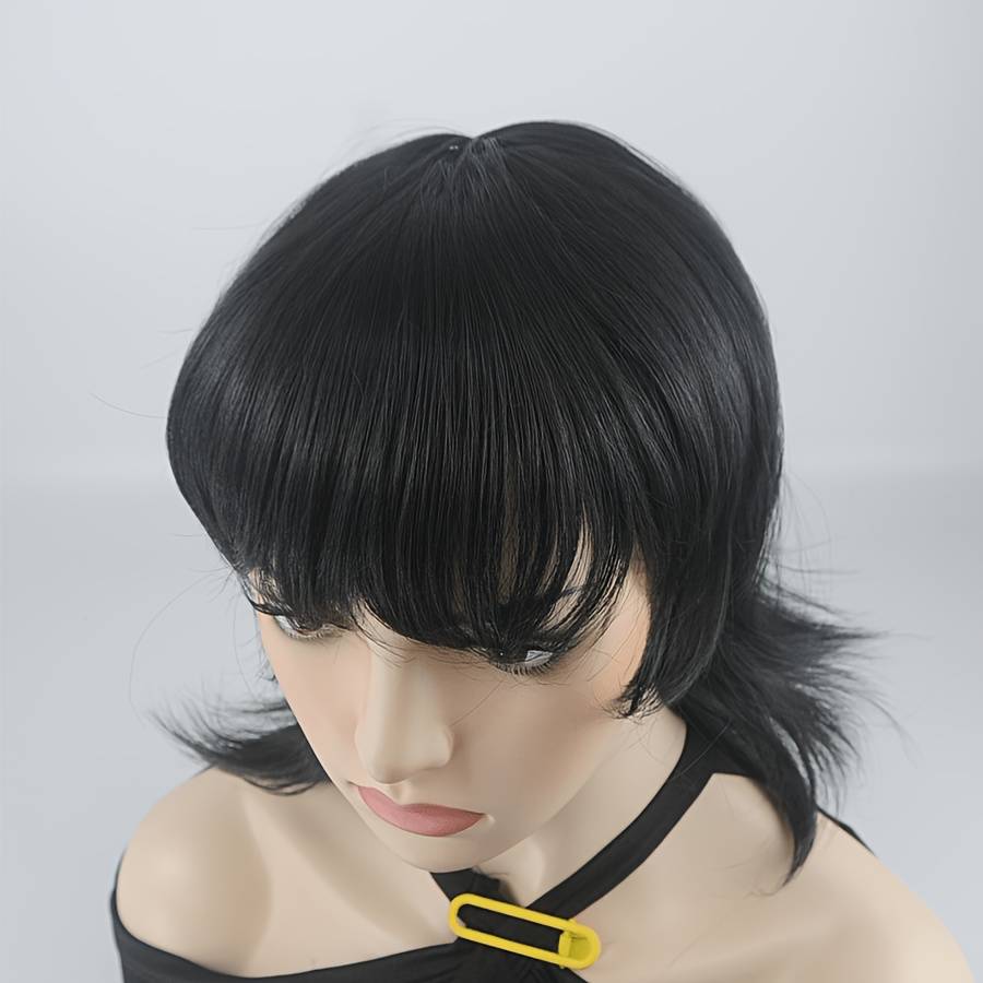 1Pc Beige 35.56cm Fashion Design Wig