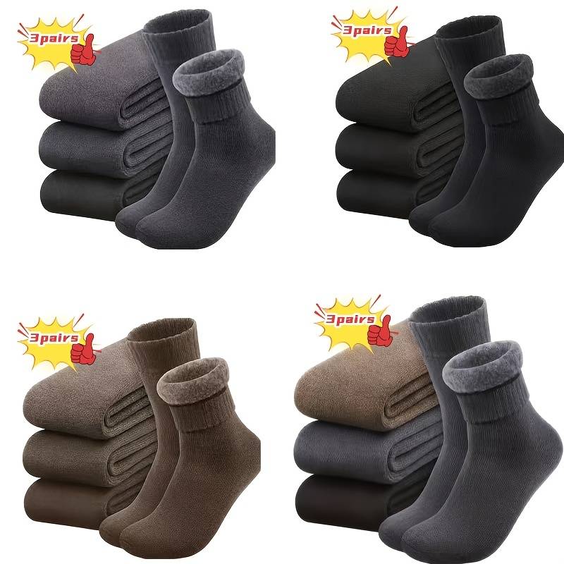 Sock 3Pairs Black  One Size